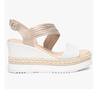 NERO GIARDINI 707 LOIRA BIANCO sandali Donna 37