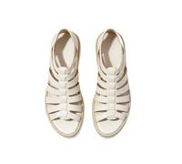 Sandali Zeppa Platform Iuta Zip Posteriore Calzature estive Casual | Sandali zeppa gladiatori donna punta aperta, scarpe platform rivestite in iuta con zip posteriore per uso estivo quotidiano e