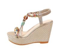Sandali Zeppe Donna Estiva Sandali Chiusi Donna Confort Neri Plateau Tacco Largo Ciabatte Con Eleganti Scarpe Estive Zeppa Camminata Comodi Estivi Sandalo Comodo Comoda Estivo Elegante 39 Espadrillas