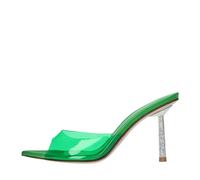 SANDALO BELLA SATIN Mules e sabot LE SILLA Donna Verde Ams011_lesi