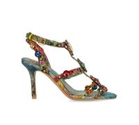SANDALO CON TACCO GLADIATOR MULTICOLORE KURT GEIGER 37