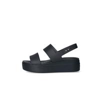 Zeppe da donna Crocs brooklyn low wedge Noir 34/35
