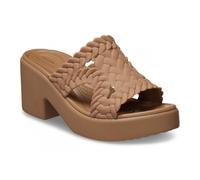 Sandalo Crocs Brooklyn Woven Slide Heel Donna