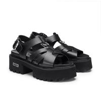 SANDALO CULT donna mod. CHER - CLW453500 LEATHER BLACK Sconto -30%