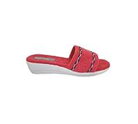 Sandalo Donna Ciabatta Mare Piscina Spa in Spugna 100% Art. 174 Geranio (40 EU)