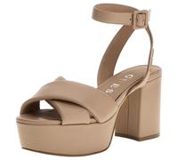 Sandalo Donna Guess Shanny Fasce Incrociate Leather Natural