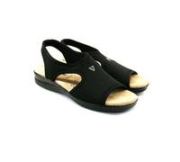 Sandalo Donna Valleverde Nero - 25322