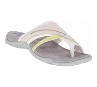 Sandalo Ortopedico per Alluce Valgo da Donna, Sandali con Supporto Plantare Infradito, Tacchi A Zeppa(White,40 EU)