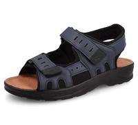 Fly Flot Sandalo Sportivo Uomo in Microfibra Elasticizzata con Strappo e Cinturino Regolabile, Sottopiede Imbottito in Pelle