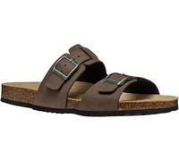 Sandalpo Geox Ghita in vera pelle Sandalo uomo con doppio cinturino Pantofole...
