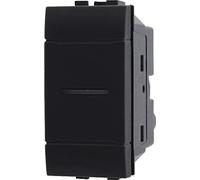 sandasdon BTCINO LIVING INTERNATIONAL COMPATIBILE Saldatura Nero Rocker Pistone Automatico Ottone Normalmente aperto 3 vie A parete Vite