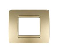 SANDASDON Placca Classic 2M Compatibile Con Bticino Matix