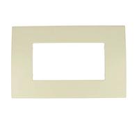 SANDASDON, Placca Slim Sottile 3M 4M 7M, Compatibile con Bticino Living Light Air (4M Per 4 Moduli, Sabbia)
