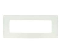 SANDASDON, Placca Slim Sottile 3M 4M 7M, Compatibile con Bticino Living Light Air (7M Per 7 Moduli, Bianco)
