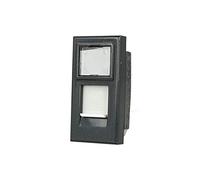SANDASDON SD29790 Presa Dati RJ45 CAT5E LAN Nero Con Coperchio Compatibile con Bticino Axolute