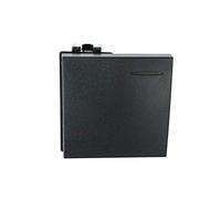 SANDASDON SD80000-2 Copritasto Copriforo 2M Da 2 Moduli Nero Compatibile Con Bticino Living