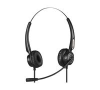 Sandberg 126-30 cuffia e auricolare Cablato A Padiglione Ufficio USB tipo A Nero (USB+RJ9/11 Headset Pro Stereo - USB+RJ9/11 He