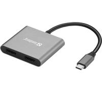 Sandberg 136-44 adattatore grafico USB Grigio (USB-C Dock 2xHDMI+USB+PD - Warranty: 60M)