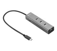 Sandberg 136-78 replicatore di porte e docking station per laptop Cablato USB 3.2 Gen 2 [3.1 Gen 2] Type-C Grigio (USB-C 5-in-1 MediaDock - Warranty: 60M)