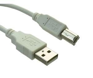 Sandberg 302-78 Cavo USB2 A-B, Bianco