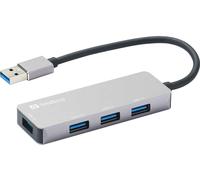 Sandberg USB-A Hub 1xUSB3.0+3x2.0 Saver USB-A Hub 1xUSB3.0+3x2.0, 333-67 (USB-A Hub 1xUSB3.0+3x2.0 Saver, USB 3.2 Gen 1 (3.1 Gen 1) Type-A, USB 2.0, USB 3.2 Gen 1 (3.1 Gen 1))