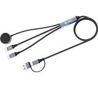 SANDBERG 3in1 Travel Charge Cable 100W - Kabel (441-69)