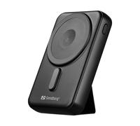 Sandberg 420-94 batteria portatile 10000 mAh Carica wireless Nero (Mag Wireless Powerbank 10000 - Mag Wireless Powerbank 10000