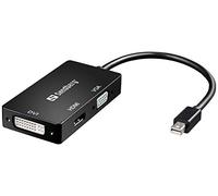 Sandberg 509-12 Convertitore VGA, HDMI e DVI, Nero