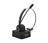 SANDBERG Bluetooth Office Headset Pro Cuffie, Nero, Bluetooth, USB 2.0