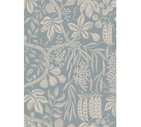 Sandberg Carta da parati Fig Garden - Misty Blue