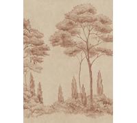 Sandberg Carta da parati panoramica Andrea - Terracotta