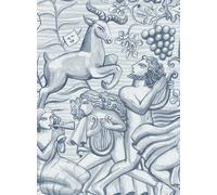 Sandberg Carta da parati panoramica Baccus - Light Blue
