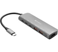 Sandberg Dock USB-C HDMI+2xA+2xC+PD100W USB-C Dock HDMI+2xA+2xC+PD100W, 136-65 (USB-C Dock HDMI+2xA+2xC+PD100W)