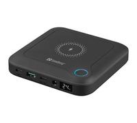 Sandberg 420-57 batteria portatile 24000 mAh Carica wireless Nero