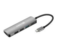 Sandberg USB-C Dock HDMI+3xUSB+PD 100W