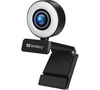 Sandberg Streamer - Webcam USB Streamer, 2 MP, 134-21 (webcam streamer USB, 2 MP, 1920 x 1080 pixel, 30 fps, 1920 x 1080 @30fps, 1080p, H.264)