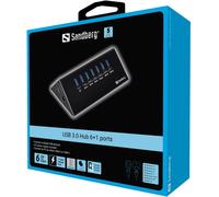 SANDBERG USB 3.0 Hub 7 Porte Dockingstation 7x SuperSpeed USB 3.0