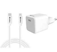Sandberg - Usb-C Ac Charger 20W +Lightning 1M NUOVO