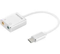 SANDBERG 136-26 - Adattatore audio USB tipo C - 2 prese jack da 3,5 mm