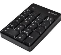 Sandberg Wireless Numeric Keypad 2 (Wireless Numeric Keypad 2 - Wireless Numeric Keypad 2, RF - Wireless, Notebook/PC, 3 millio NEW