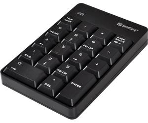 Sandberg Wireless Numeric Keypad 2 (Wireless Numeric Keypad 2 - Wireless Numeric Keypad 2, RF - Wireless, Notebook/PC, 3 millio NEW