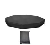 Sandbox Cover Octagon - Foldable 210D Oxford Cover, Membro Octagon Impermeabile | Fissare La Regolazione Dello Sporco, Schermatura Per Esterno Pesante, Giardino Cortile Cortile Cortile Per Difesa