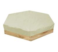 Sandbox portatile per il giocattolo della sabbia del bambino Scatola di sabbia esagonale antipioggia Outdoor Bad Weather Security Sandpit