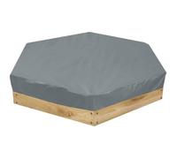 Sandbox portatile per il giocattolo della sabbia del bambino Scatola di sabbia esagonale antipioggia Outdoor Bad Weather Security Sandpit