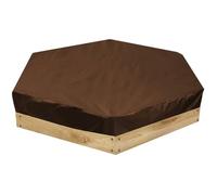 Sandbox portatile per il giocattolo della sabbia del bambino Scatola di sabbia esagonale antipioggia Outdoor Bad Weather Security Sandpit