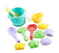 Sandcastle Building Set di giocattoli di sabbia per bambini con secchio per pala e muffa per attrezzi da spiaggia, giocattoli per giochi di sabbia