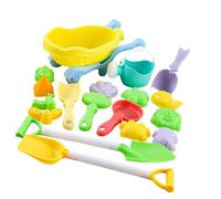 Sandcastle Building Set di giocattoli di sabbia per bambini con secchio per pala e muffa per attrezzi da spiaggia, giocattoli per giochi di sabbia