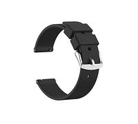 SANDEIN Cinturino di ricambio in silicone a sgancio rapido per uomo e donna, adatto per anse da 18 mm, 20 mm e 22 mm (scegliere la taglia corretta)