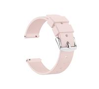SANDEIN Cinturino di ricambio per orologio, in silicone a sgancio rapido, in gomma morbida, per uomini e donne, adatto per anse da 18 mm, 20 mm e 22 mm (scegliere la misura giusta), 18mm, Nessuna