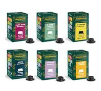 Sandemetrio 96 Capsule (6 box a scelta) Compatibili Con Lavazza A Modo Mio: Frutti Di Bosco, Te Al Limone,Tisana Digestiva,Tisana Notte, Te Verde alla Menta, Zenzero e Limone